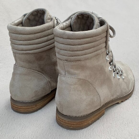 Carlos By Carlos Santana Donna Faux Suede Lace Up Booties Sz8 - Picture 9 of 16